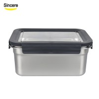 Cheap Leakproof Stainless Steel 304 Food Container Storage Box Lunch Box Set