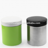 Wholesale mini stainless steel metal jar lids printed