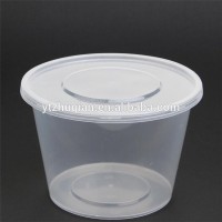 Disposable pp waterproof food storage packaging box plastic take away box