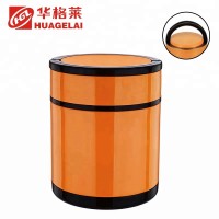 stainless round bottle bento box kids leakproof from China